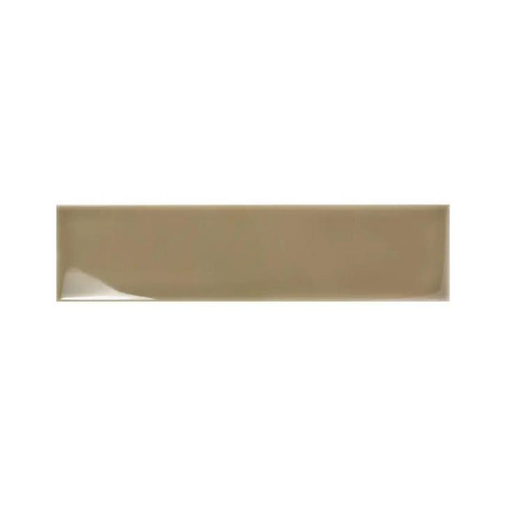 Wandtegel vtwonen Shapes 7.5x30 cm Glans Olive (prijs per, Doe-het-zelf en Verbouw, Tegels, Ophalen of Verzenden
