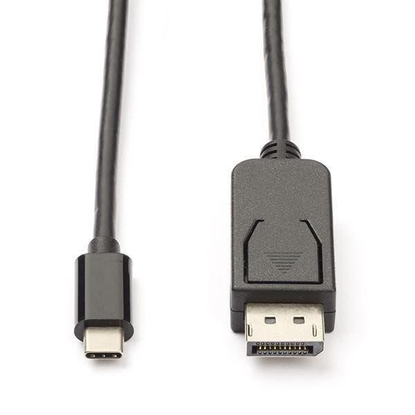 USB C naar DisplayPort kabel - Roline - 1 meter (4K@60Hz), Computers en Software, Pc- en Netwerkkabels, Nieuw, Verzenden