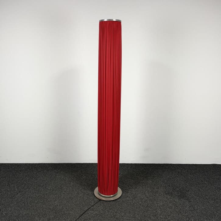Hoge Vloerlamp - Rood, Huis en Inrichting, Lampen | Vloerlampen, Gebruikt, Ophalen of Verzenden