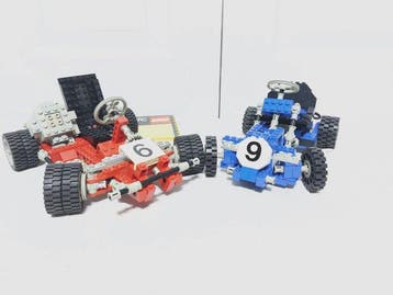 Lego Set - Technic - Technic 8842 Go-Kart & 854 Go-Kart, Nieuw