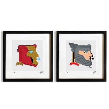 IABO - Siamo tutti supereroi (Ironman & Thor - portraits)