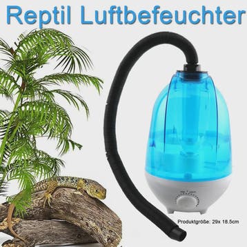 4L Reptielen Terrarium Luchtbevochtiger Vernevelaar met LED, Dieren en Toebehoren