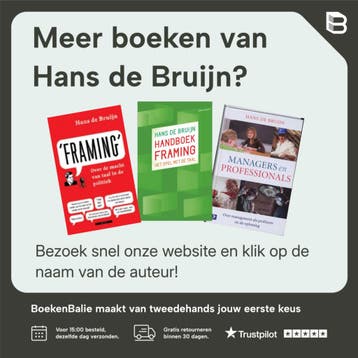 Managers en professionals - Hans de Bruijn 9789024404209, Verzenden, Gelezen, Hans de Bruijn