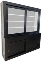 Buffetkast zwart design soft close 200cm, Huis en Inrichting, Kasten | Buffetkasten, Ophalen of Verzenden, Nieuw