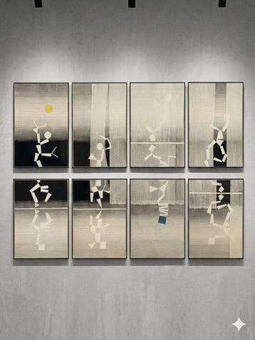 Michel Seuphor (1901-1999) - Parade aux miroirs
