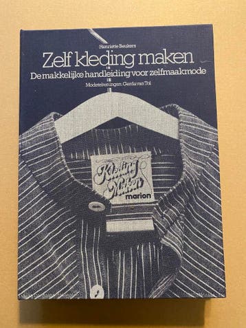 Vintage Zelfmaakmode - Handleiding + 6 Grote Patroonvellen, Verzenden, Nieuw, Borduren en Naaien