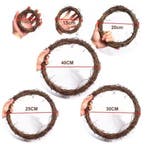 Natuurlijke Rotan Krans voor DIY Deur en Muur Decoratie, Verzenden, Nieuw