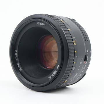 Nikon AF 50mm f/1.8 D, Audio, Tv en Foto, Fotografie | Lenzen en Objectieven, Verzenden, Gebruikt