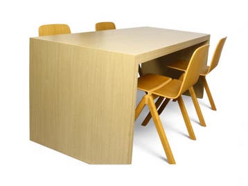 vdm. Tafelset met HAY stoelen, Overige plaatsen, Ophalen of Verzenden, Gebruikt, Stoel