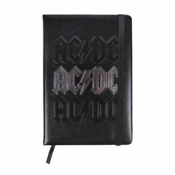 AC/DC Logo A5 Notitieboek officiële merchandise, Ophalen of Verzenden, Nieuw, Gebruiksvoorwerp
