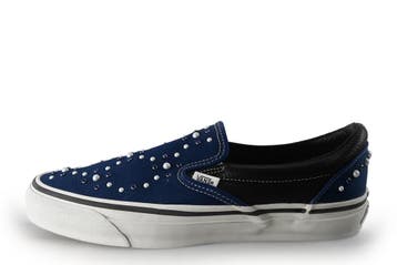 Vans Instappers in maat 42 Blauw, Kleding | Heren, Overige typen, Zo goed als nieuw, Vans, Verzenden
