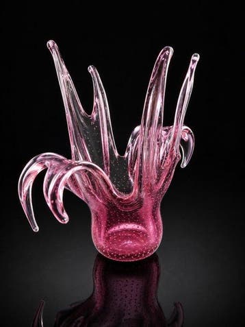 Guerrieri Murano - Tafelmiddenstuk - Kristal - Zonder
