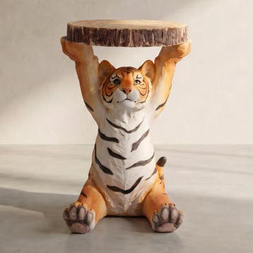 *WOONWINKEL* Kare Design Animal Bijzettafeltje Tijger, Verzenden, Nieuw