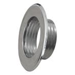 Afwerkrozet Ø100mm - RVS, Verzenden, Nieuw