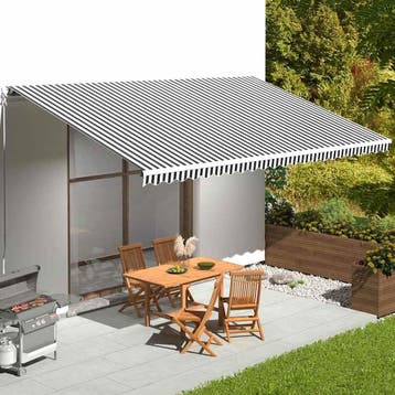 vidaXL Vervangingsdoek voor luifel 600x350 cm, Tuin en Terras, Verzenden, Nieuw