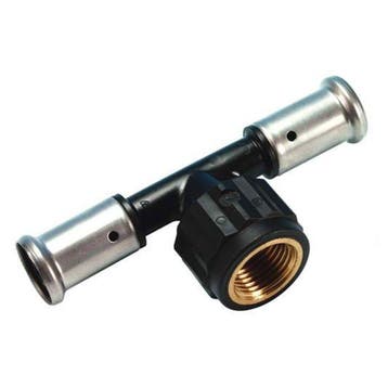 Henco T-stuk Ø20x3/4x20 pers, Verzenden, Nieuw