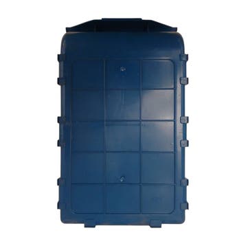 Magazijnbak, 314x505x191 mm, blauw kunststof, nieuw, Ophalen of Verzenden