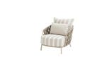 4 Seasons Outdoor Beverly loungestoel latte |, Tuin en Terras, Tuinsets en Loungesets, Ophalen of Verzenden, Nieuw