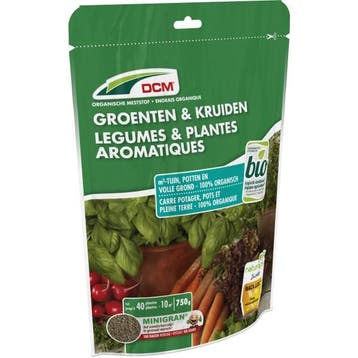 Groenten en kruiden mest | DCM | 750 gram, Verzenden