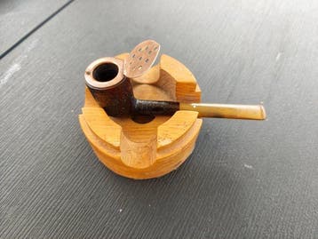 Dunhill - 1966 Dunhill Shell Briar 42 (Pot) with factory, Nieuw
