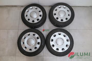 4X Winterwielen Hankook 175/65/R14 DOT 3314 Fiat 500, Auto-onderdelen, Verzenden, Gebruikt, Banden en Velgen
