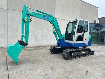Veiling: Rupsgraafmachine Ihi 55NSL Diesel 2017, Ophalen, Graafmachine