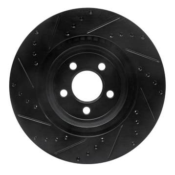 R1 09-23 Dodge Challenger Front Right Drilled & Slotted, Ophalen of Verzenden, Nieuw