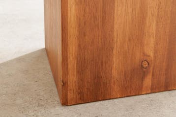Decoratieve pilaar COLUMNA 50cm acacia naturel bruin - 44976, Ophalen of Verzenden, Nieuw