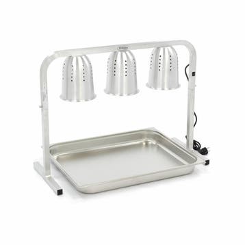 Warmtebrug - 3 Lampen - incl. Lampen en 1x 2/1 GN Bak, Verzenden, Nieuw in verpakking, Fornuis, Frituur en Grillen