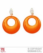 Oorbellen neon oranje, Kleding | Dames, Carnavalskleding en Feestkleding, Ophalen of Verzenden, Nieuw