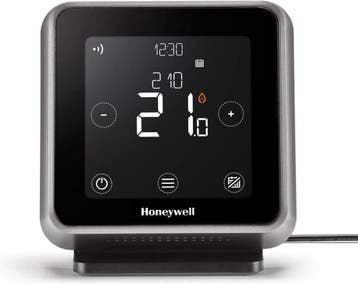 Honeywell Lyric T6R Slimme Thermostaat Zwart - Draadloze, Doe-het-zelf en Verbouw, Ophalen of Verzenden, Zo goed als nieuw