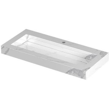 INK Pitch Wastafel Keramische Slab Centraal met Drain en, Ophalen of Verzenden, Nieuw