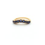Zonder minimumprijs - Ring Zilver, Verguld - 0.89ct. tw., Nieuw