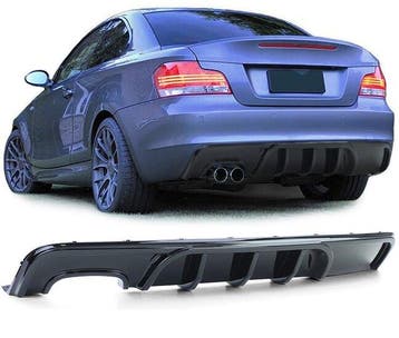Performance look diffuser glanzend zwart passend voor BMW..., Verzenden, Nieuw