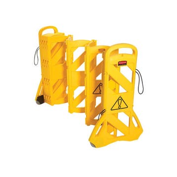 Rubbermaid Mobiel afsluitingssysteem - geel, Verzenden