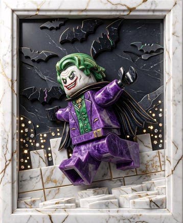 Makayhos - [Canvas] Gotham Rogue – Chaotic Madness, Nieuw