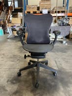 Refurbished Herman Miller Mirra 2 bureaustoel - zwart, Verzenden, Zwart, Zo goed als nieuw, Bureaustoel