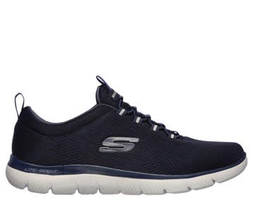 Skechers Louvin Sportschoenen Donkerblauw - 46, Kleding | Heren, Ophalen of Verzenden, Nieuw