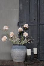 Namaak tak Chrysant field flower Soft beige XL 56 cm, Ophalen of Verzenden, Nieuw