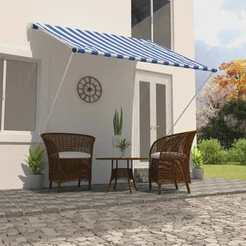 Intrekbare Zonwering 150x150 cm - Waterafstotend Doek & Stev, Verzenden, Nieuw