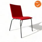 Design Vergaderstoel - Rood (Vergaderstoelen), Vergader- of Presentatieruimte, Ophalen of Verzenden, Gebruikt, Stoel