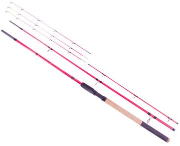 Ultimate Pink Feederhengel 3.00m (15-60g) (3-Delig), Watersport en Boten, Hengelsport | Algemeen, Verzenden, Nieuw, Overige typen