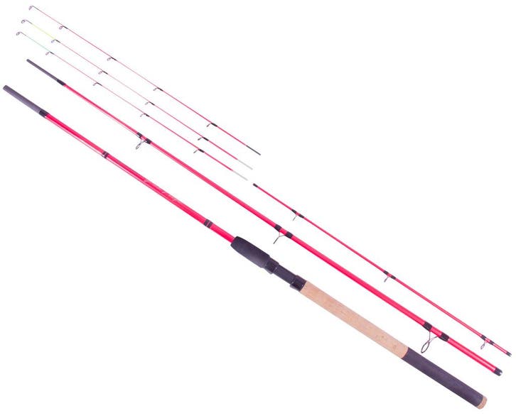 Ultimate Pink Feederhengel 3.00m (15-60g) (3-Delig), Watersport en Boten, Hengelsport | Algemeen, Overige typen, Nieuw, Verzenden