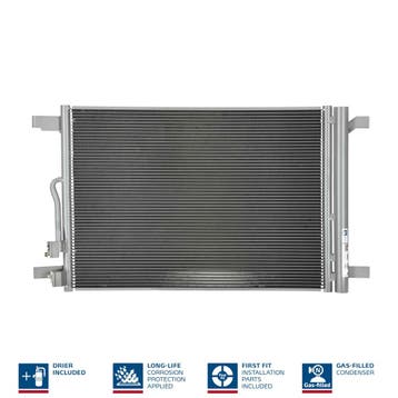Airco condensor o.a: Audi, A3 (8V1, 8VK) - A3 Cabriolet (8V7, Ophalen of Verzenden, Nieuw, Audi