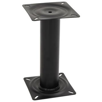 vidaXL Bootstoelpoot 33 cm staal zwart, Verzenden, Nieuw