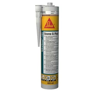 Sika Bouw Sikaseal 195 stone pool 300 ml, wit, patroon, Doe-het-zelf en Verbouw, Isolatie en Afdichting, Verzenden, Nieuw