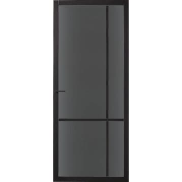 Skantrae binnendeur SSL4007 78x211,5 (Zwart, Stomp), Doe-het-zelf en Verbouw, Minder dan 80 cm, Binnendeur, Nieuw, Ophalen of Verzenden