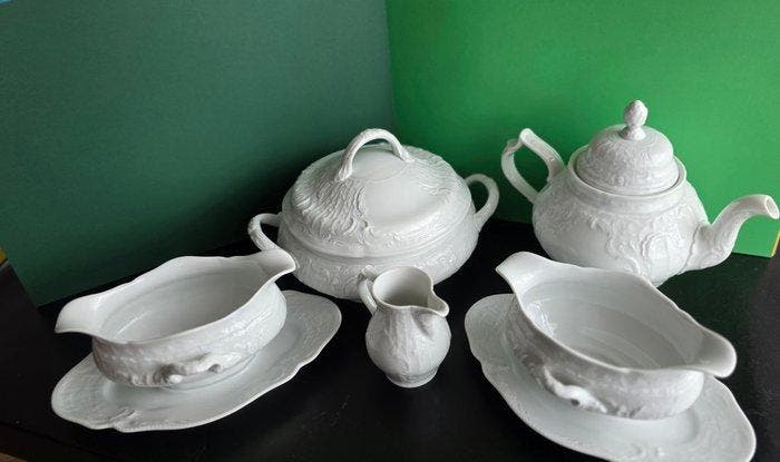 Rosenthal - Eetservies (6) - Porselein - Prachtig Rosenthal, Antiek en Kunst, Antiek | Meubels | Tafels