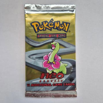 Neo Genesis – Booster Pack (Meganium Artwork) – 1st Edition, Ophalen of Verzenden, Nieuw