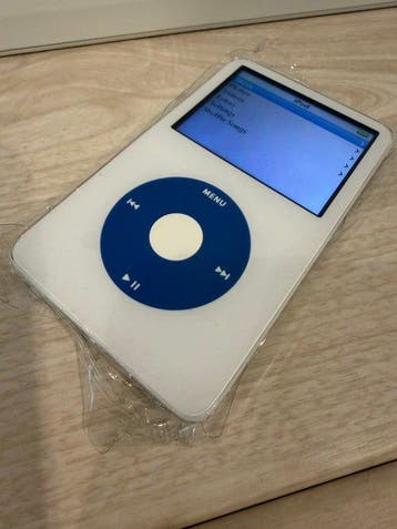 Apple - iPod Classic SSD256GB 5th Generation Blue white iPod, Nieuw